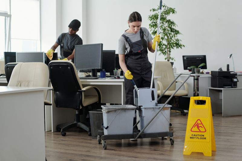 Commercial Kitchen Mopping in Conroe, TX